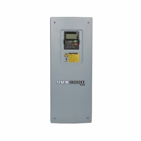 40 HP Eaton SVX9000 Series NEMA 1 Enclosed Variable Frequency Drive | 208 - 240 VAC 3 Phase Input | 240 VAC 3 Phase Output | 114.0 Amps | SVX040A1-2A1N1