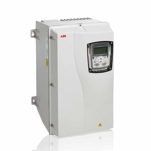 10 HP ABB ACS355 Series NEMA 4X Enclosed Variable Frequency Drive with Integrated Disconnect, Speed Pot & Fwd / Rev Switch | 400 - 480 VAC 3 Phase Input | 480 VAC 3 Phase Output | 15.6 Amps | ACS355-03U-15A6-4+B063+F278