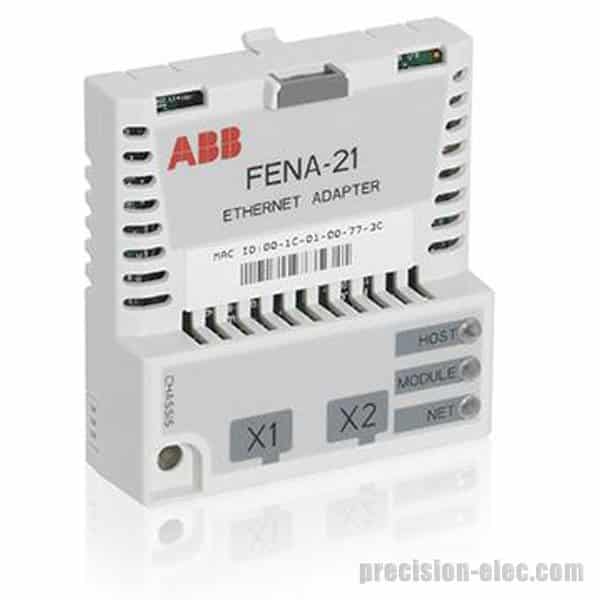 FENA-21-KIT (+K475) - ABB Ethernet IP/Modbus TCP/PROFInet DualPort Adapter  For ACS355, ACS580, ACS850 or ACS880