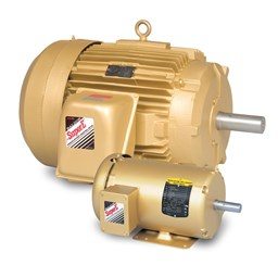 1 HP Baldor General Purpose Three Phase AC Motor | 208 - 230 / 460 VAC | 1.5 Amps @ 230 VAC | 143T Frame | TEFC | 60 Hz | 1800 RPM | EM3546T