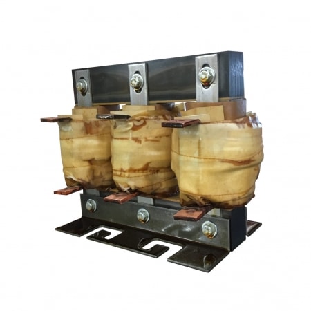 TCI KDR Series Open Chassis 3.0% Impedance 3 Phase Output Load Reactor | 50.0 HP @ 240V | Max Current: 130.0 Amps | Hertz: 50.0/60.0 Hz | UL Certified - KDRH1P-240V