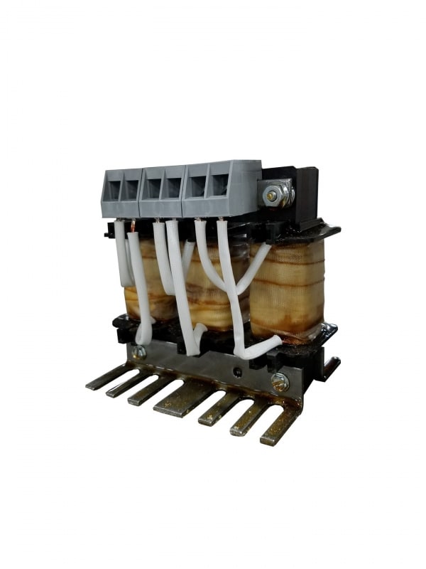 TCI KDR Series Open Chassis 5.0% Impedance 3 Phase Input Line Reactor | 3.0 HP @ 600V | Max Current: 5.0 Amps | Hertz: 50.0/60.0 Hz | UL Certified - KDRULA44H-600V