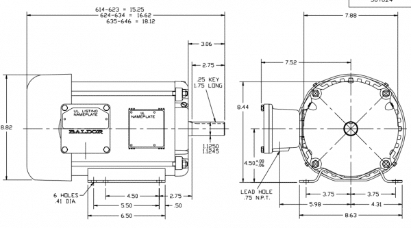 Baldor - EM7044T