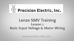 Lenze SMV Training Lesson 1: Basic Input Voltage & Motor Wiring – Variable Frequency Drives
