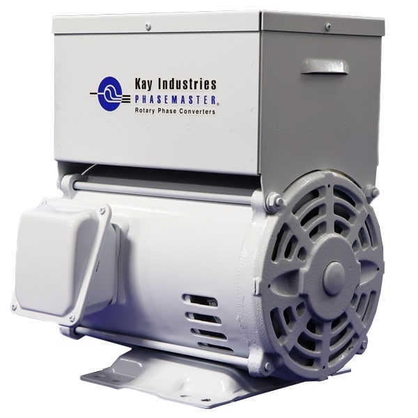Kay Industries 2.0 HP Rotary Phase Converter, Phasemaster® MA-00, 208 - 240 VAC Single Phase Input, 208 - 240 VAC Three Phase Output (For General Purpose Equipment) - Image 4