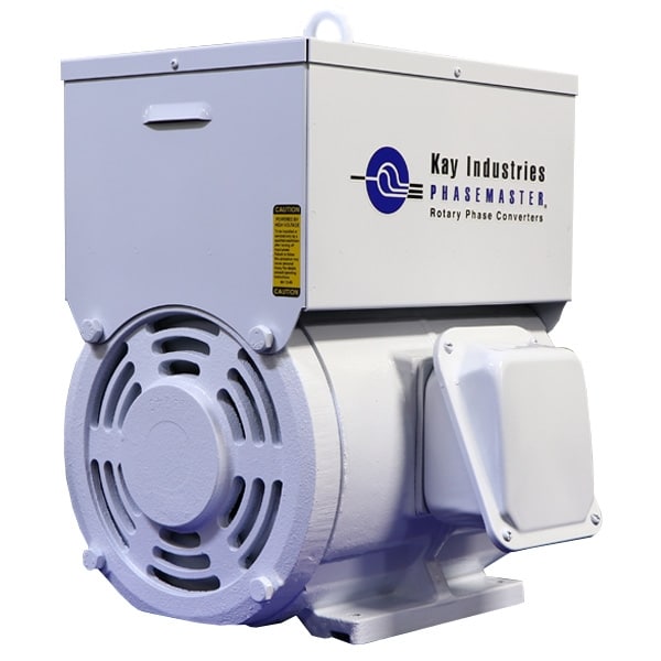 Kay Industries 5 HP Rotary Phase Converter, Phasemaster® MA-1, 208 - 240 VAC Single Phase Input, 208 - 240 VAC Three Phase Output (For General Purpose Equipment) - Image 4