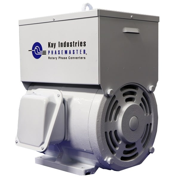 Kay Industries 5 HP Rotary Phase Converter, Phasemaster® MA-1, 208 - 240 VAC Single Phase Input, 208 - 240 VAC Three Phase Output (For General Purpose Equipment) - Image 3