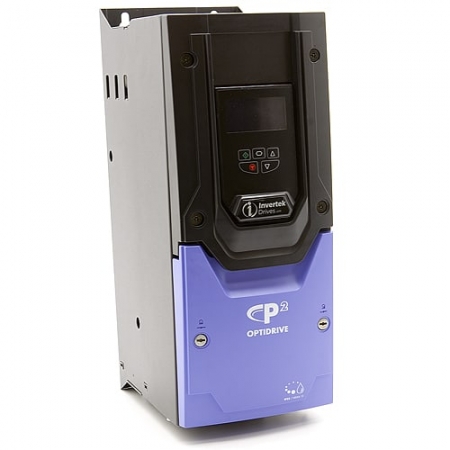 60.0 HP Invertek OptiDrive P2 | IP20 | Variable Frequency Drive | 400 - 480 VAC 3 Phase Input | 480 VAC 3 Phase Output | 90.0 Amps | ODP-2-64060-3HF42-MN