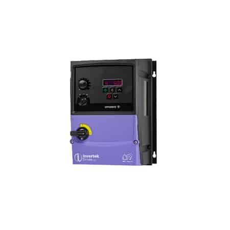 5.0 HP | Invertek OptiDrive E3 | Variable Frequency Drive | 400 - 480 VAC 3 Phase Input | 480 VAC 3 Phase Output | IP66 Outdoor Switched | 9.5 Amps | Integrated Brake Transistor | ODE-3-240095-3F4B