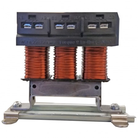 TCI KLR Series Open Chassis 1.5% Impedance 3 Phase Input Line Reactor | 1.5 HP @ 690V | Max Current: 2.0 Amps | Hertz: 50.0/60.0 Hz | UL Certified - KLR2BTBDR-690V