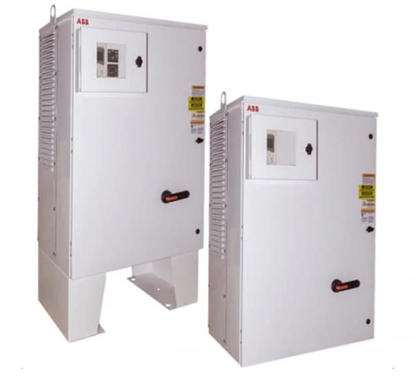 100.0 HP ABB ACS580 Series NEMA 3R Enclosed Variable Frequency Drive | 208 - 240 VAC 3 Phase Input | 240 VAC 3 Phase Output | 248.0 Amps | ACS580-0P-248A-2+C192