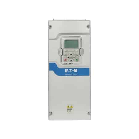 3.0 HP Eaton DG1 Series NEMA 1 Enclosed Variable Frequency Drive | 208 - 240 VAC 3 Phase Input | 240 VAC 3 Phase Output | 12.5 Amps | DG1-32012FB-C21C