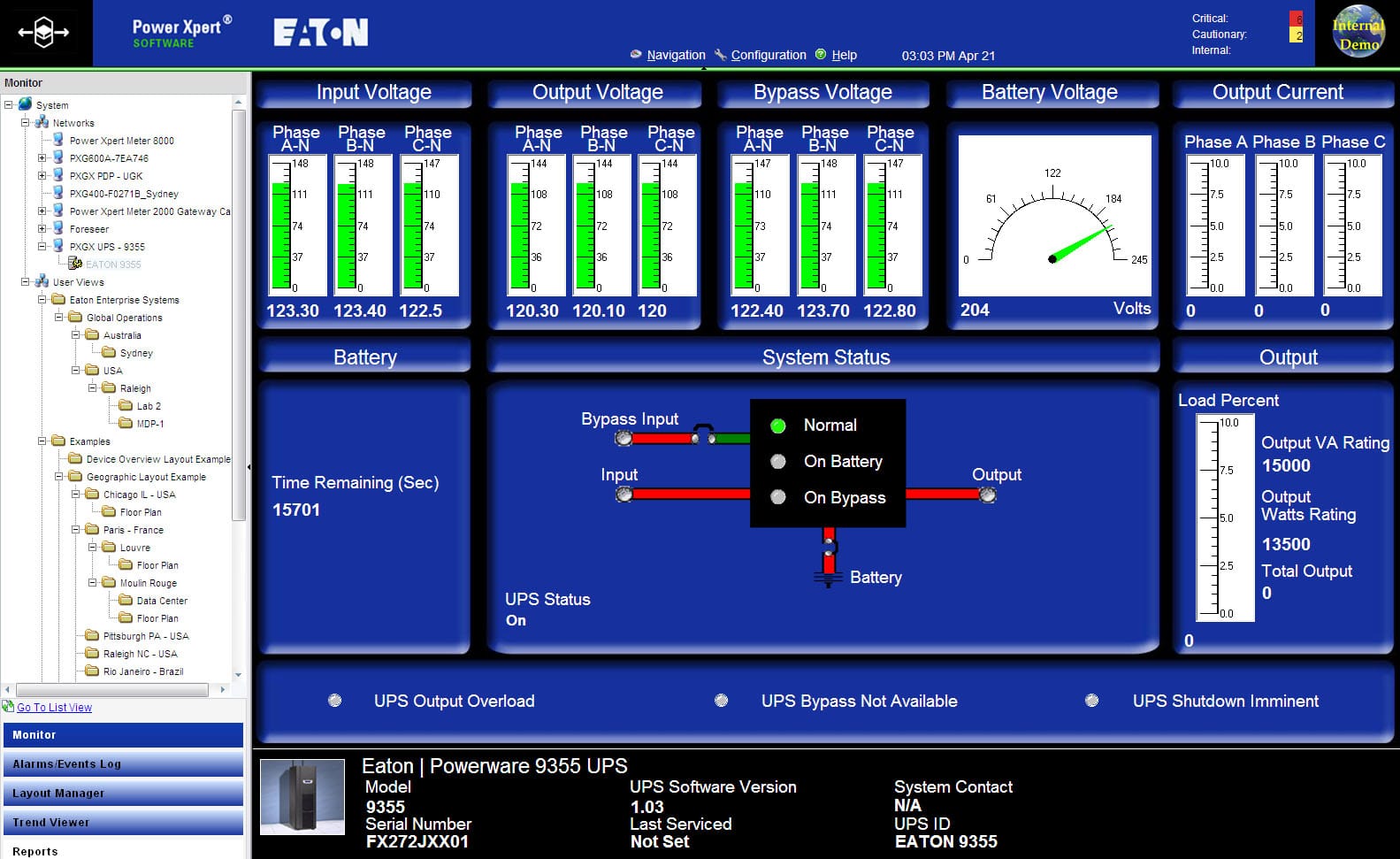 DG1-Power Xpert inControl Software