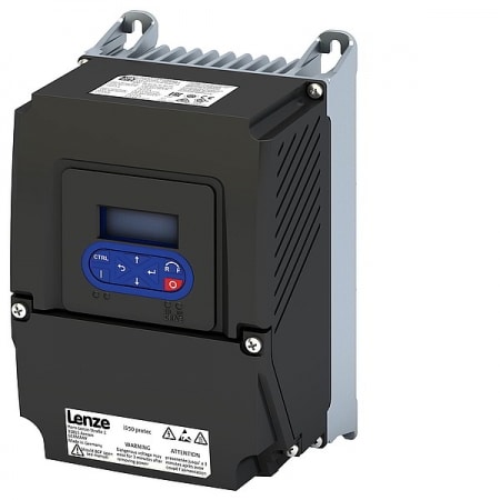 0.5 HP Lenze AC Tech i550 Series NEMA 4X/IP66 Enclosed Protec Variable Frequency Drive | 208 - 240 VAC Single Phase Input | 240 VAC Single Phase Output | 2.4 Amps | I55AP137B00711000S (Includes I5MADK0000000S Keypad, Normally Sold Separately)