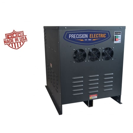 50.0 HP Precision Electric Pro-Phase NEMA 1 Rotary Phase Converter, 208 - 240 VAC Single Phase Input, 240 VAC Three Phase Output - PROPHASE-PE10000