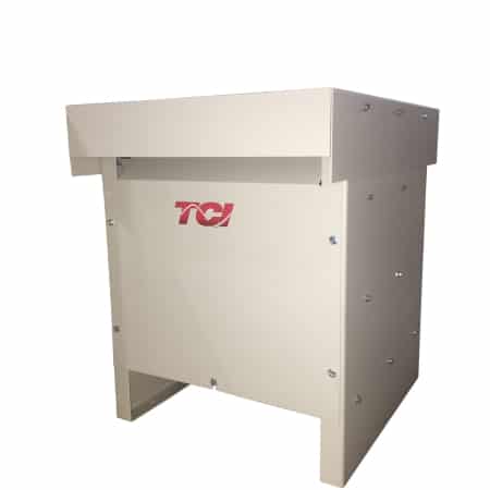 TCI KDR Series NEMA 1 Enclosed 3.0% Impedance 3 Phase Output Load Reactor | 20.0 HP @ 690V | Max Current: 21.0 Amps | Hertz: 50.0/60.0 Hz | UL Certified - KDRD1PE01-690V