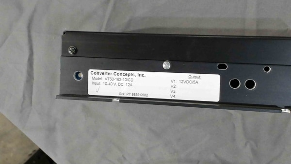CONVERTER CONCEPTS, INC. VT50-162-10/CD - New - Image 3
