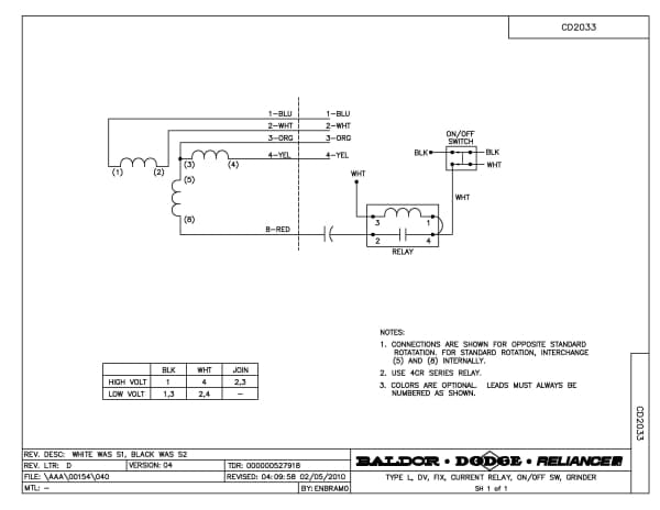 Baldor 24L 2P GRNDR-BUFFER - 862RE - Image 3