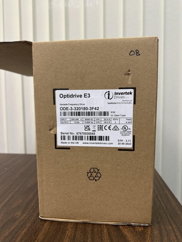 INVERTEK DRIVES - ODE-3-320180-3F42 - OPEN BOX