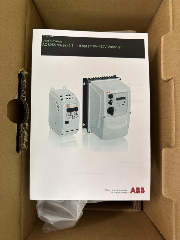 ABB - ACS255-01U-04A3-2 / B063+F278 - OPEN BOX - Image 3