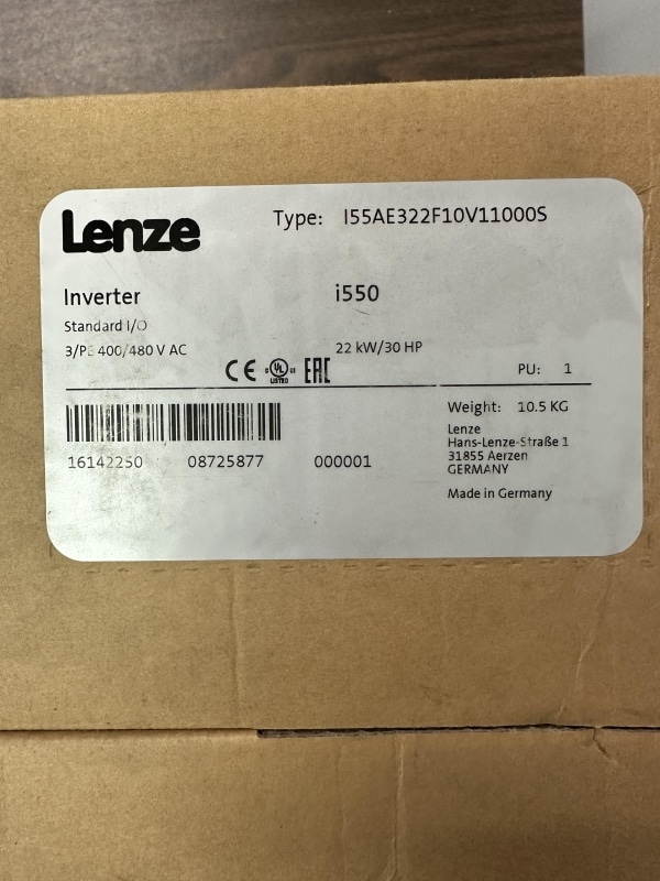LENZE - I55AE322F10V11000S - OPEN BOX - Image 2
