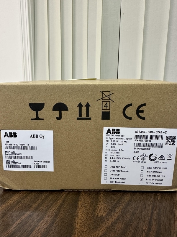 ABB - ACS355-03U-02A4-2 - OPEN BOX - Image 2