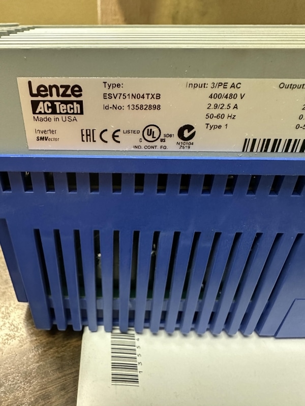 LENZE - ESV751N04TXB - USED - Image 2