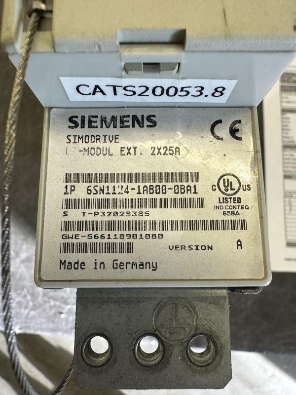 SIEMENS - 6SN1124-1AB00-0BA1 - USED - REPAIRED - Image 3