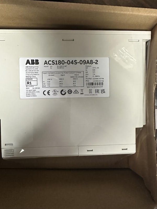 ABB - ACS180-04S-09A8-2 - OPEN BOX