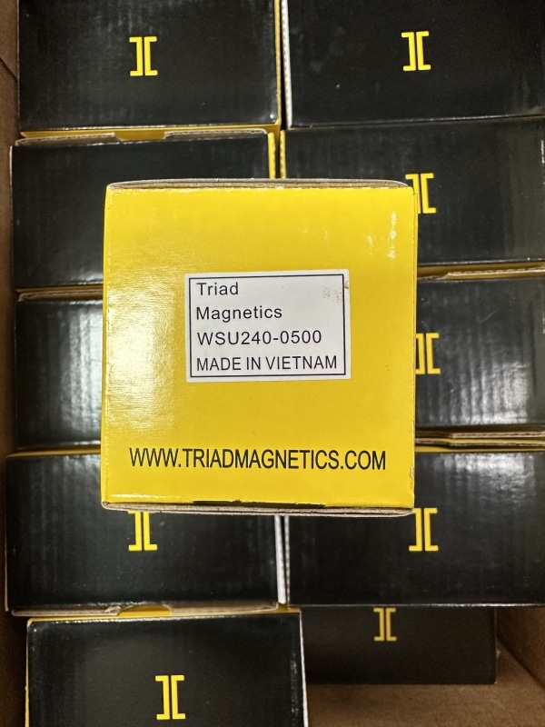 TRIAD MAGNETICS - WSU240-0500 - OPEN BOX LOT OF 20