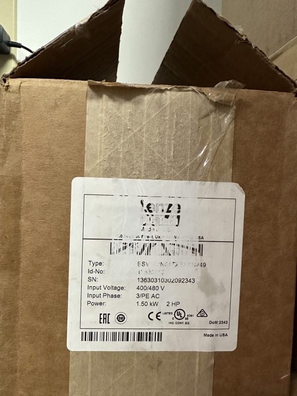 LENZE - ESV152N04TXBXX1M49 - OPEN BOX