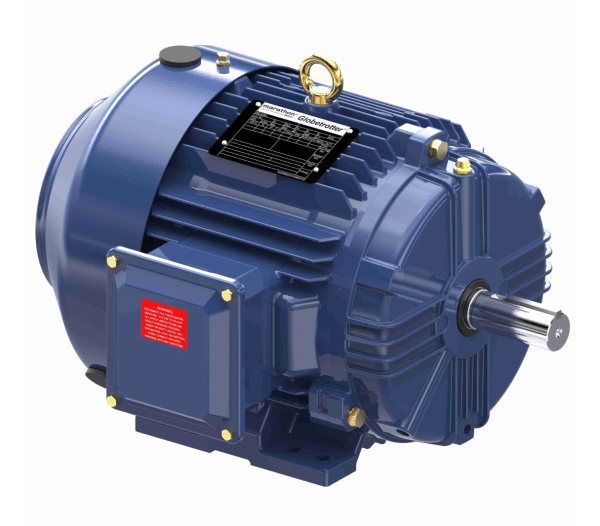Marathon Globetrotter General Purpose Motor, 5 & 3 HP, 3 Ph, 60 & 50 Hz, 230/460 & 190/380 V, 1800 & 1500 RPM, 184T Frame, TEFC - GT1013A