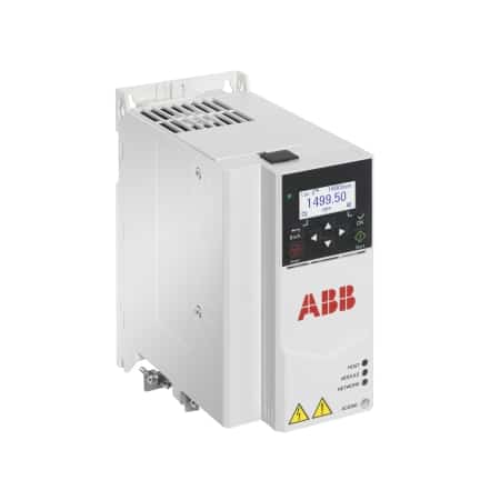3 HP ABB ACS380 Series NEMA 1 Enclosed Variable Frequency Drive | 208 - 240 VAC 1 Phase Input | 240 VAC 3 Phase Output | 14.0 Amps | ACS380-040N-09A8-1