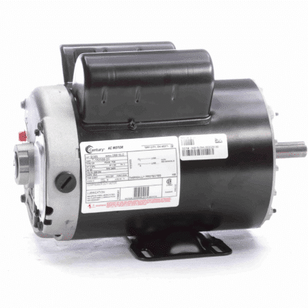 Air Compressor Motor, 5 SPL HP, 1 Ph, 60 Hz, 208-230 V, 3600 RPM, P56 Frame, DP - B385