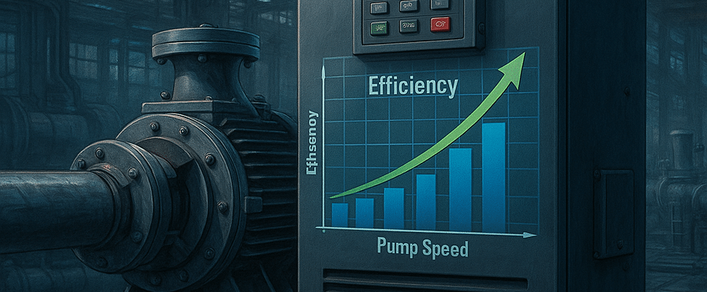 Efficient variable frequency drive pump technology.