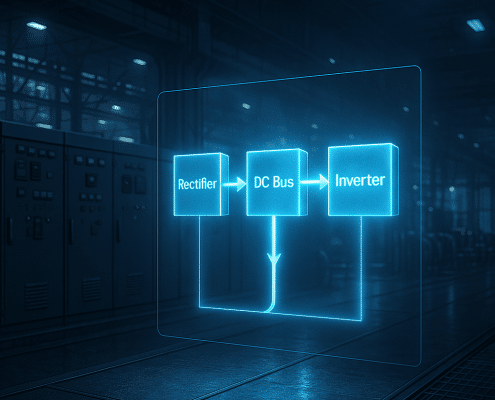 Block diagram of a variable frequency drive (what is VFD)