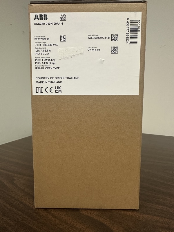 ABB - ACS380-040N-09A4-4 - OPEN BOX