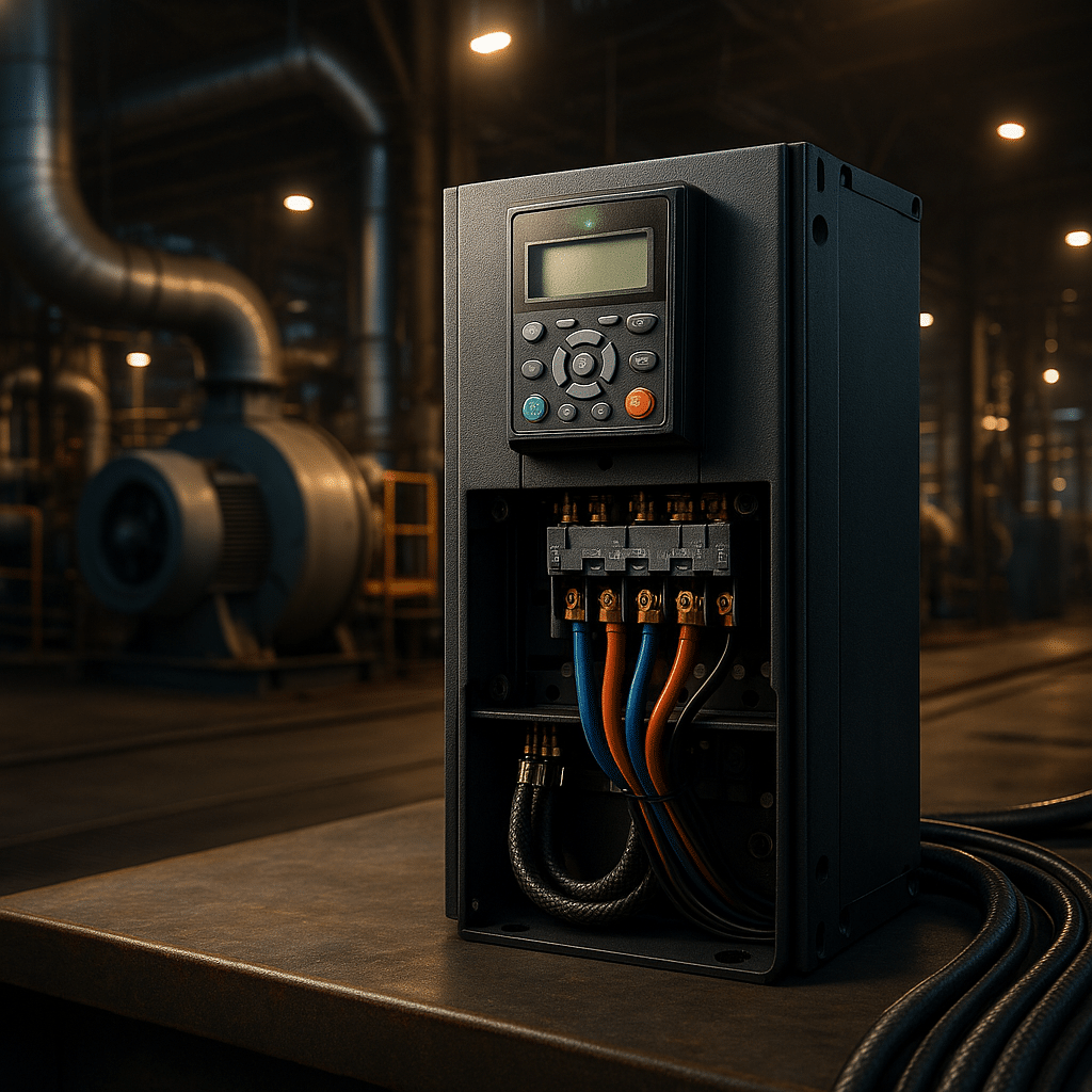 Danfoss variable frequency drive energy‑saving