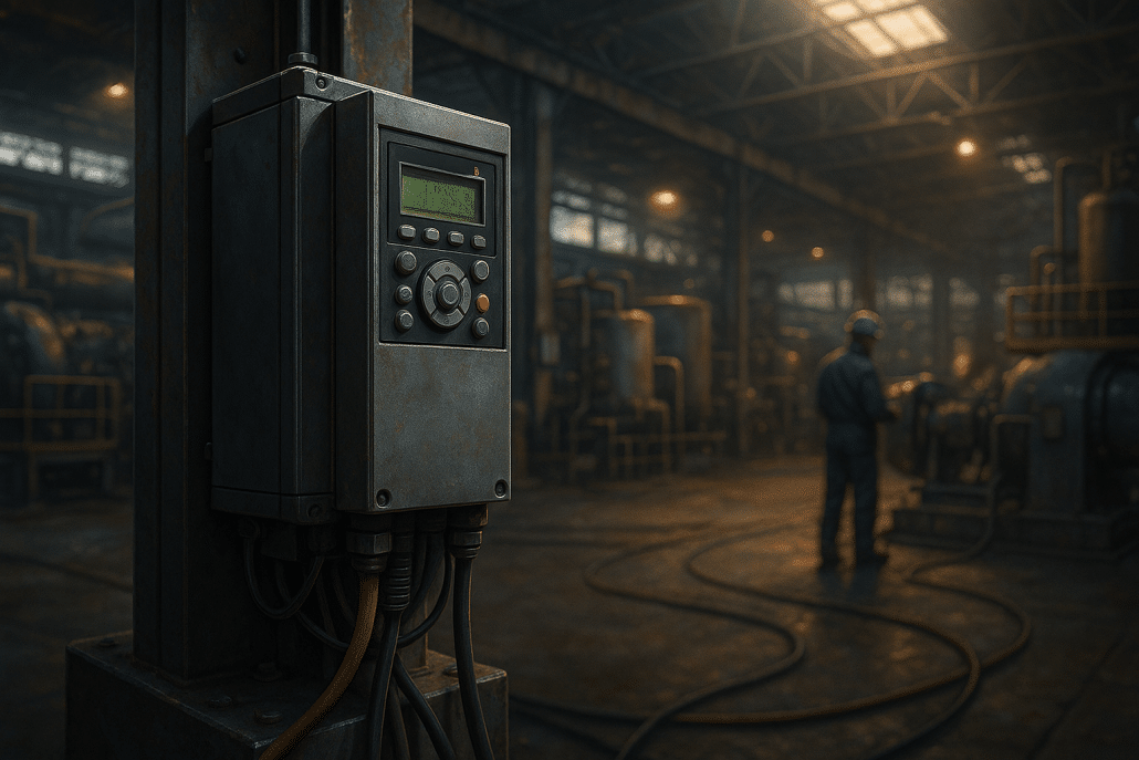 Danfoss VFD drives cut waste by matching speed to load.