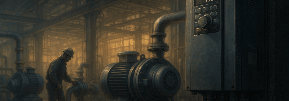 Low harmonic VFDs improve power quality and compliance.