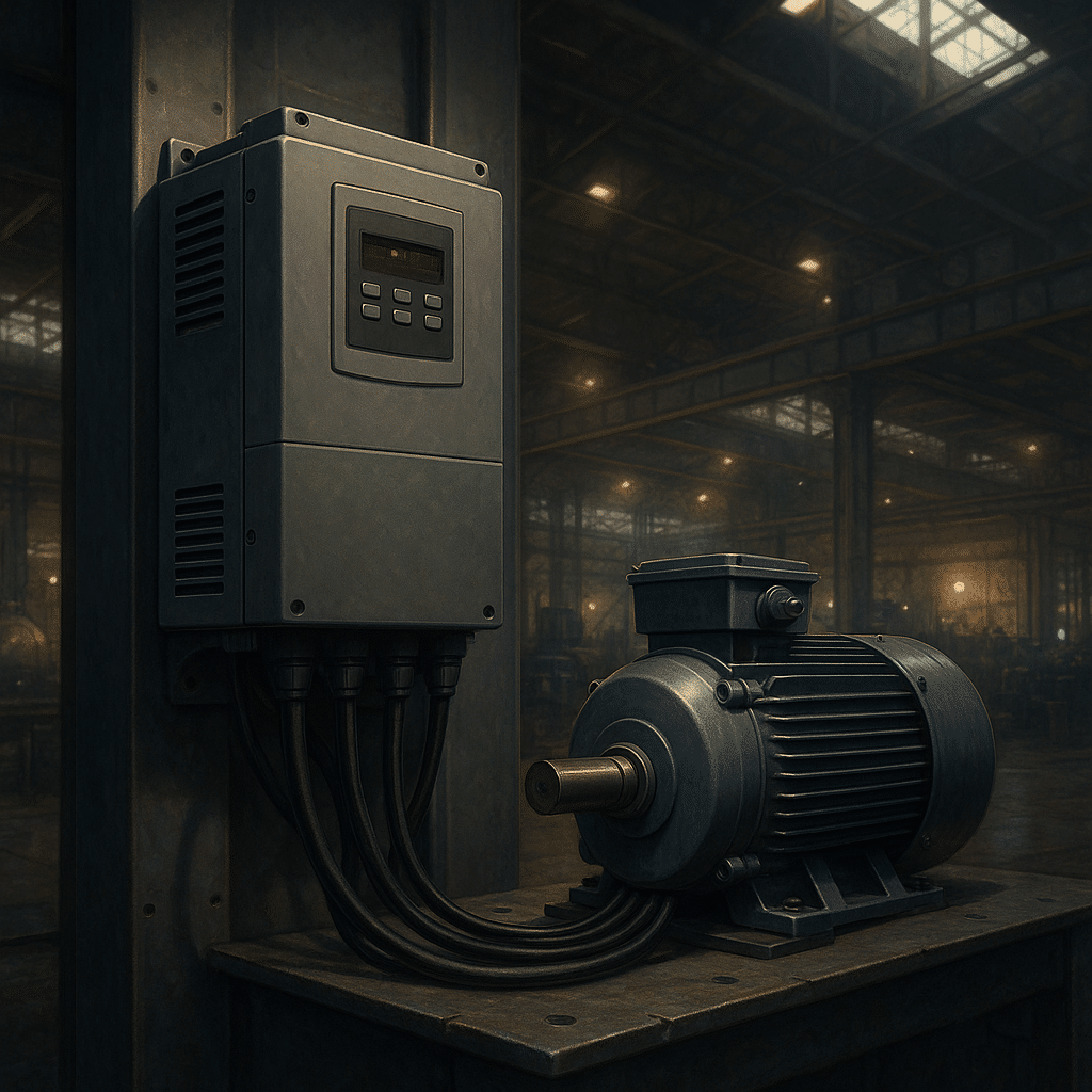 Follow NEMA MG1 Part 31 and IEC 61800 to protect motors and people.