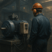 Variable frequency motor on an HVAC fan reduces energy at part load.
