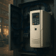 Typical VFD drives with integral keypad and Ethernet port