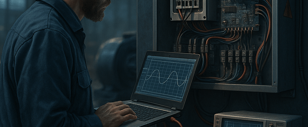 Load testing finalizes a VFD repairing project