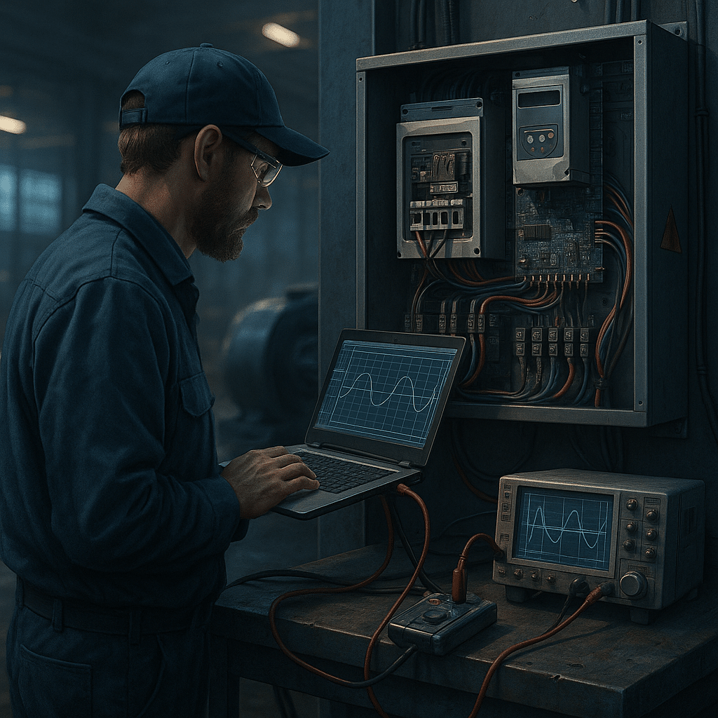 Load testing finalizes a VFD repairing project
