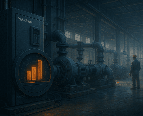 Energy savings with Yaskawa VFD drives
