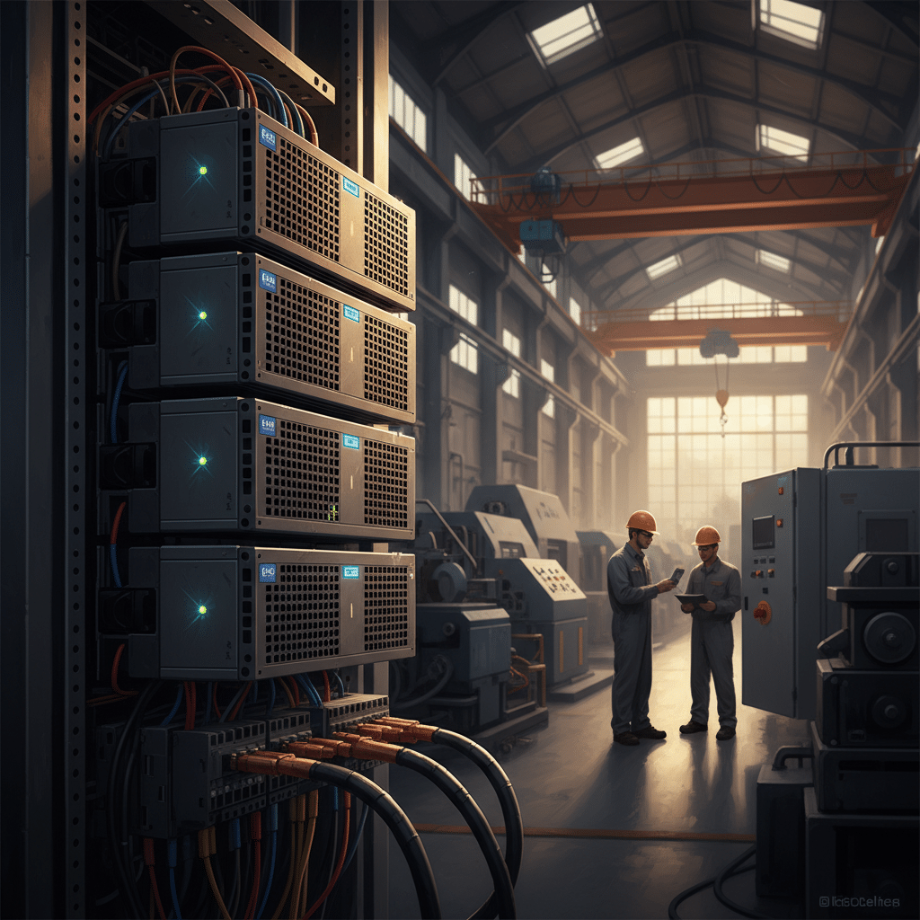 abb acs55 variable frequency drives vfds - Close-up of the ABB ACS55 variable frequency drives (VFDs), a key component for in