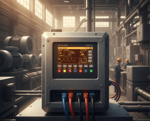 Close-up of the abb dcs880 variable speed drives vsds, showcasing its critical role in modern industrial automation.