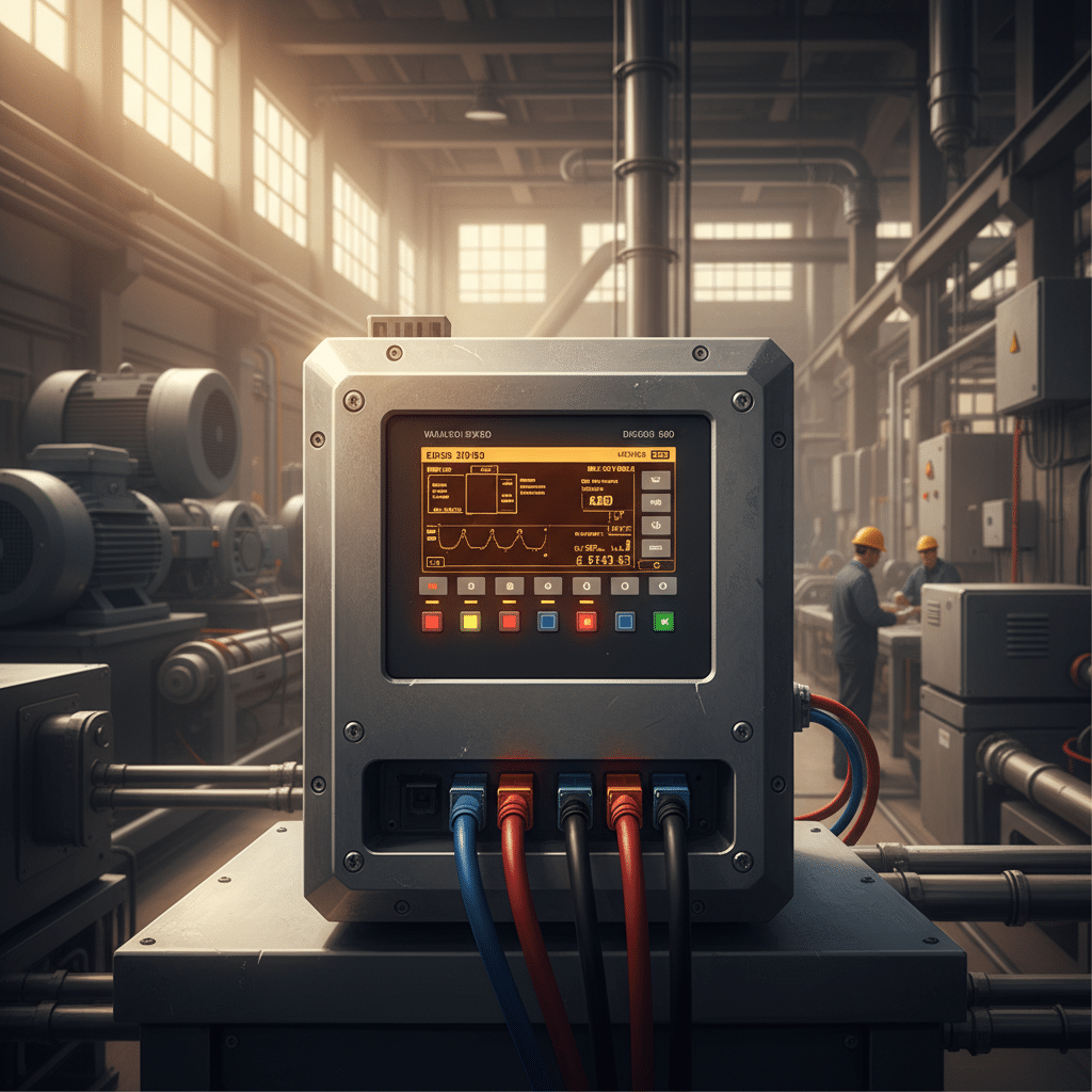 Close-up of the abb dcs880 variable speed drives vsds, showcasing its critical role in modern industrial automation.