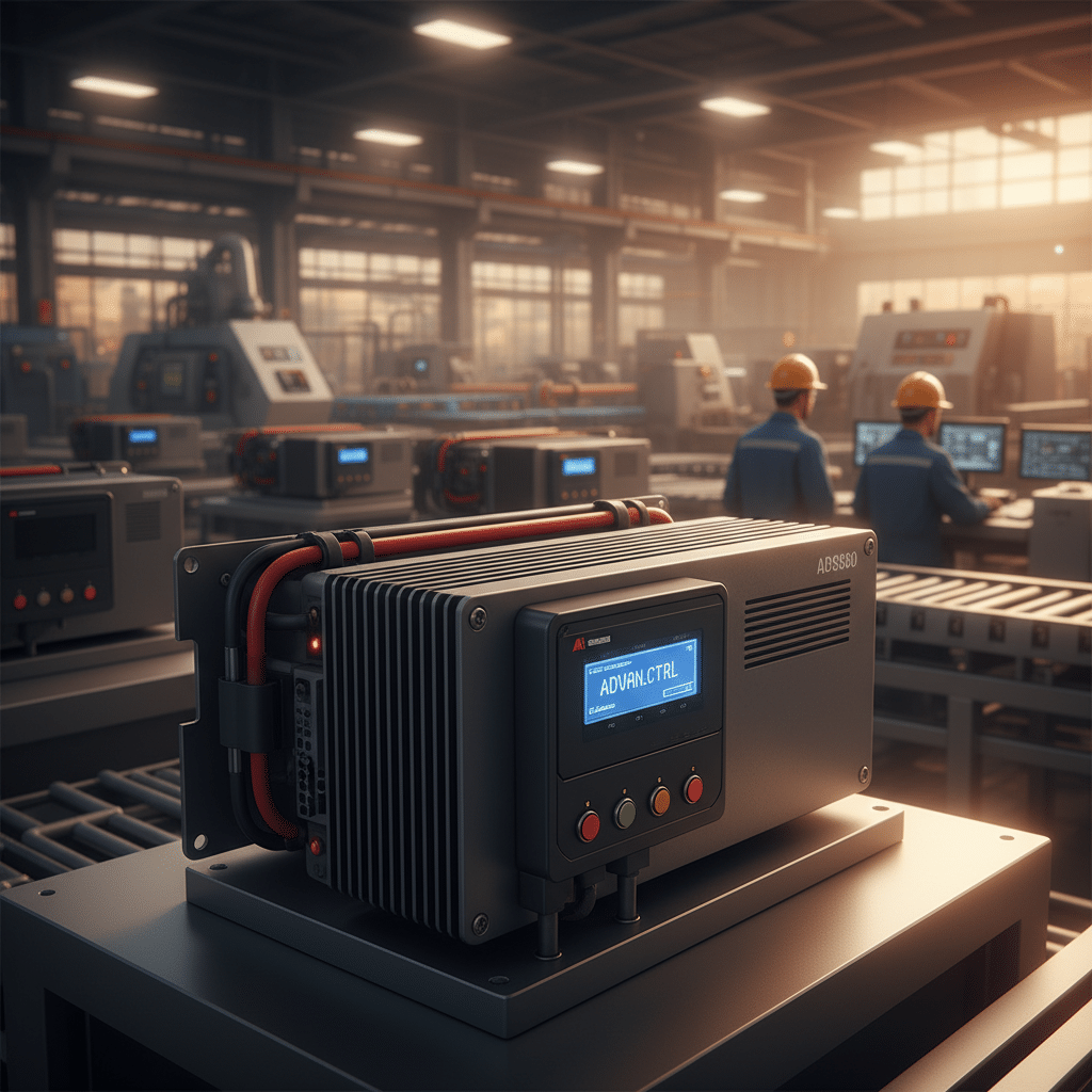 abb dcs880 variable speed drives vsds - A detailed view of the ABB DCS880 variable speed drives (VSDs), highlighting the adva